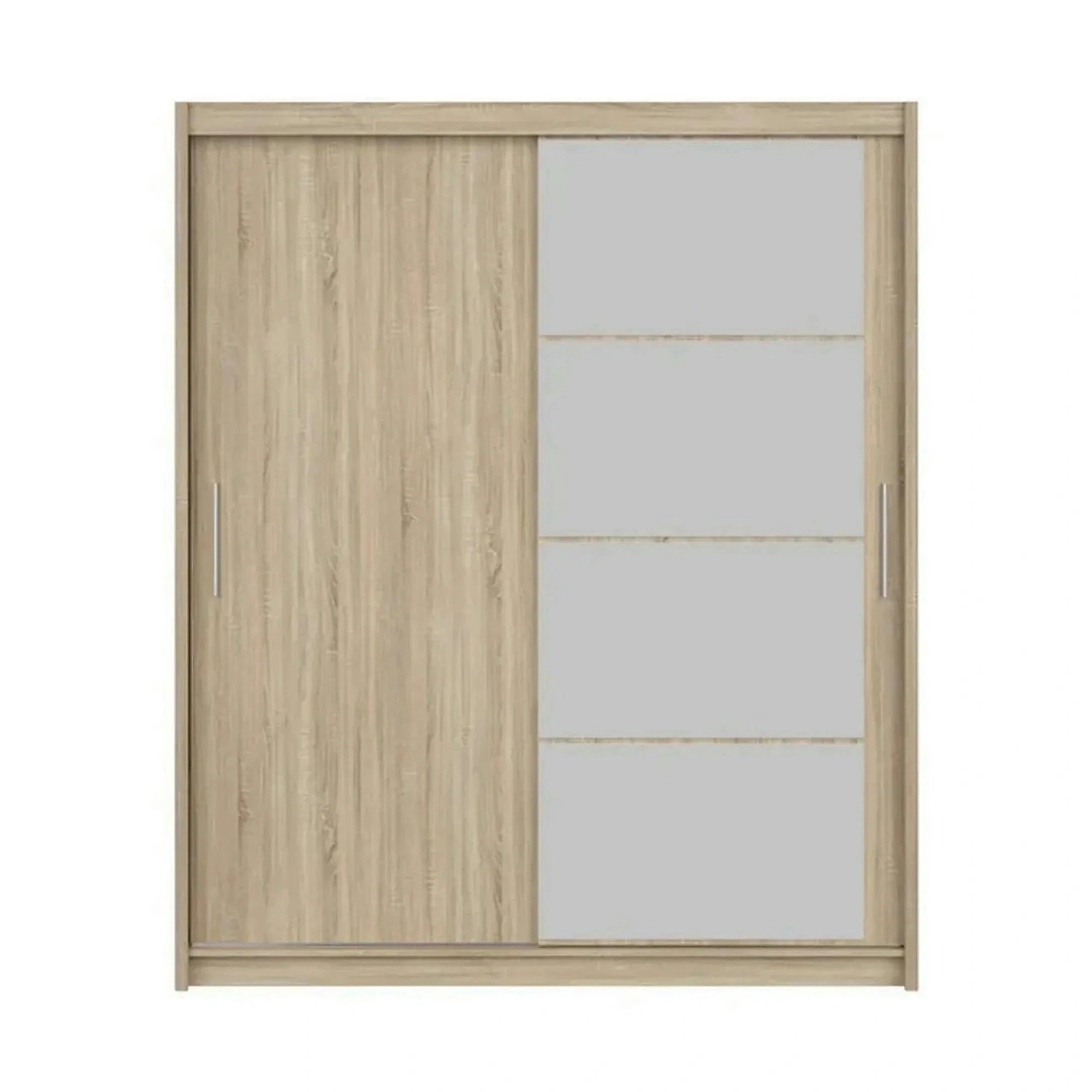 Dulap MARIO 180, stejar sonoma, PAL, cu 2 usi, 180x61x216 cm