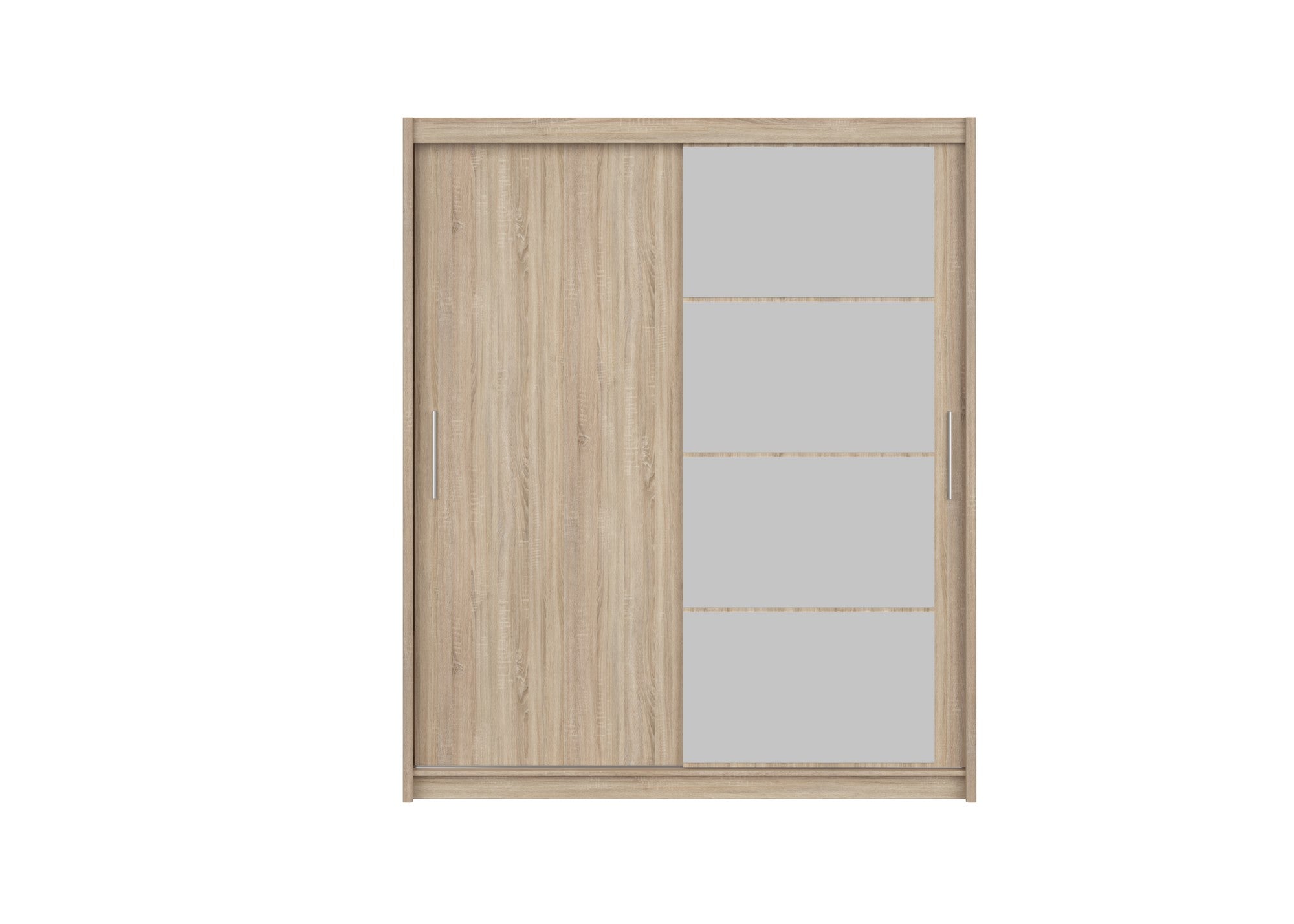 Dulap MARIO 180, stejar sonoma, PAL, cu 2 usi, 180x61x216 cm