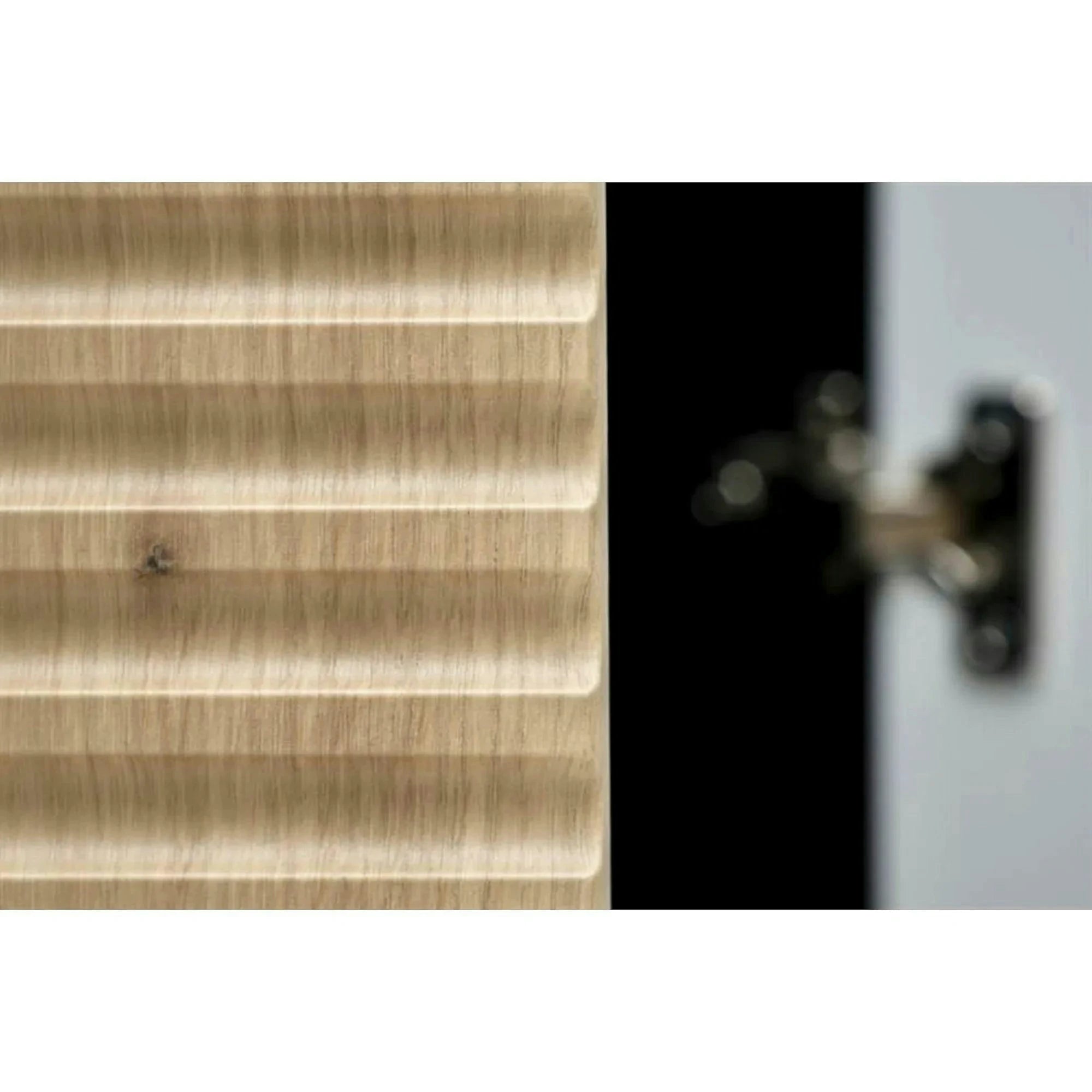 Dulap MURANO, stejar artisan/negru, cu 2 usi si 2 sertare, 80x53x205 cm