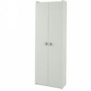 Dulap NATALI TYP 2, alb, PAL melaminat, cu 2 usi, 64x32x190 cm