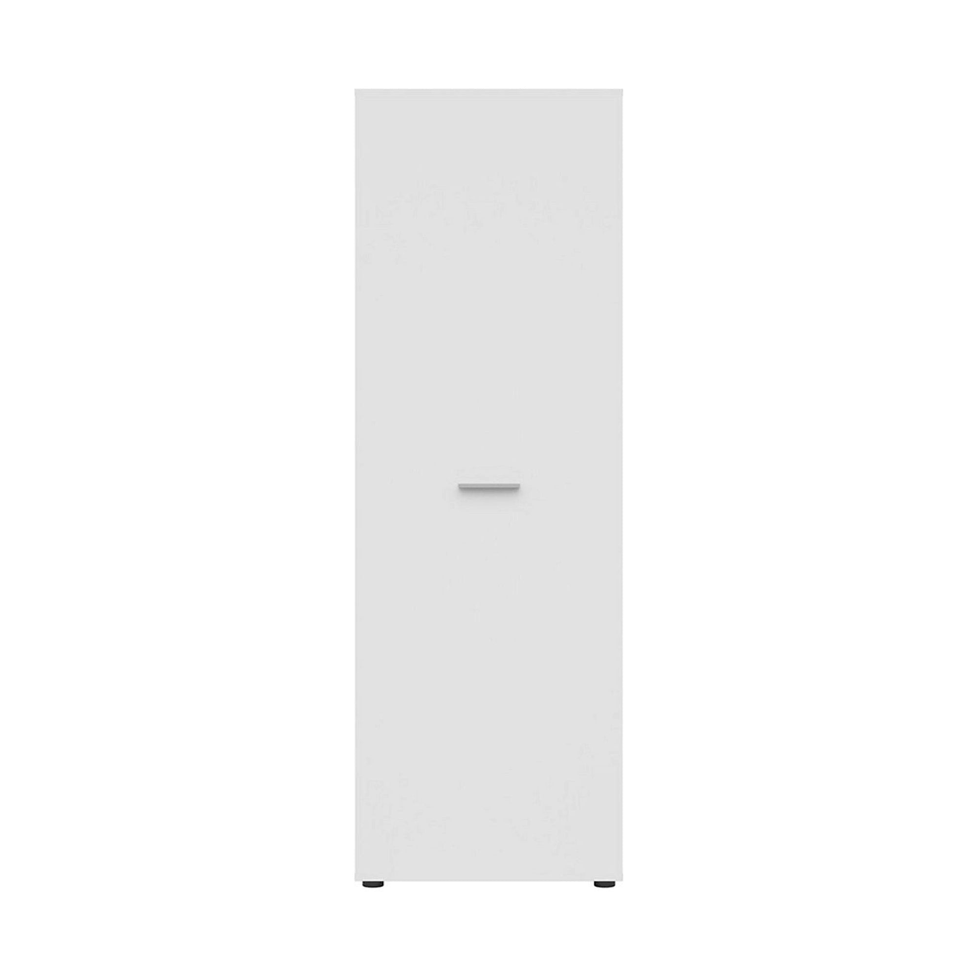 Dulap NENO, alb, PAL, cu o usa, 60x32x179 cm