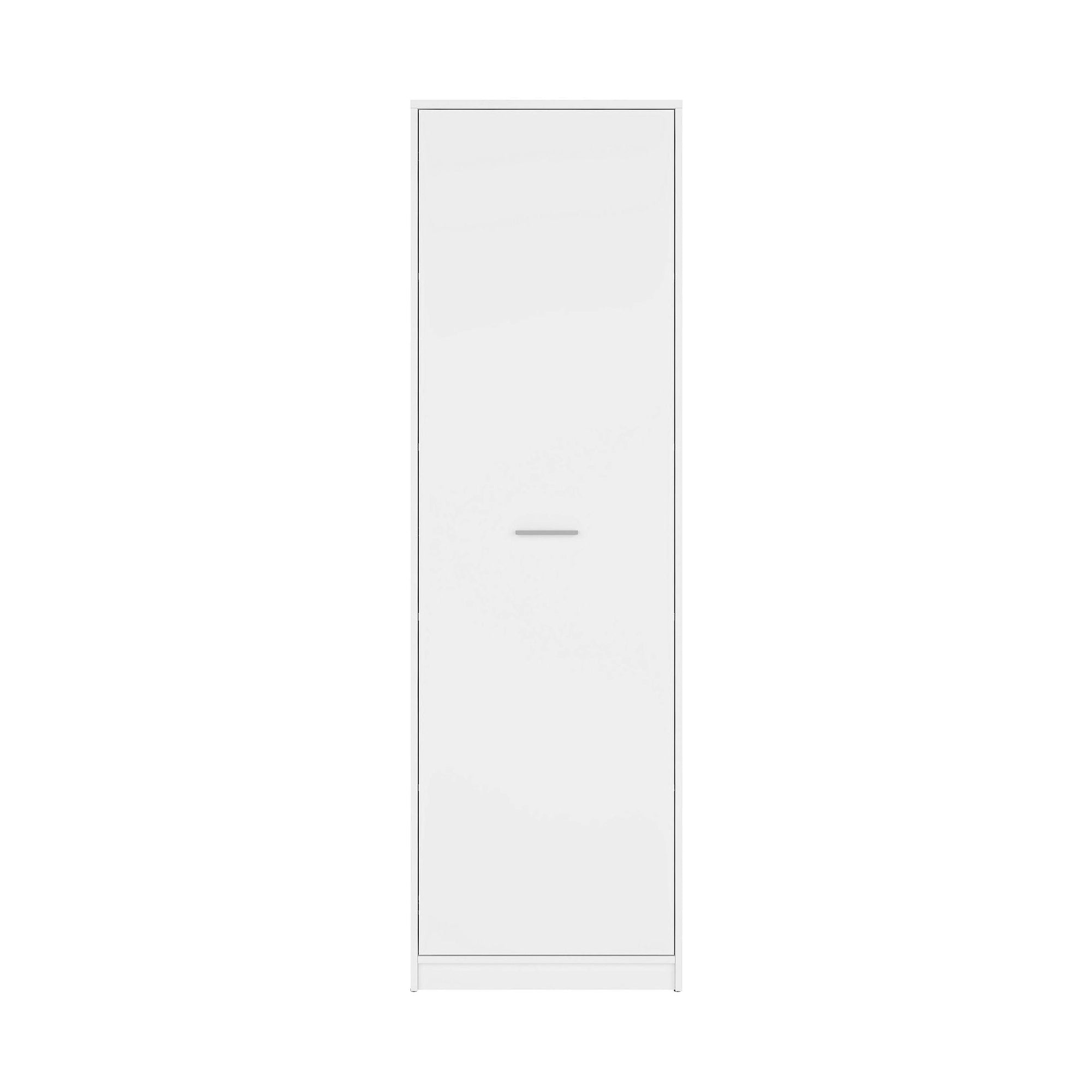 Dulap NEPO PLUS, alb, PAL, cu o usa, 60x34x197 cm
