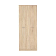 Dulap NEPO PLUS, stejar sonoma, PAL, cu 2 usi, 80x55x197 cm