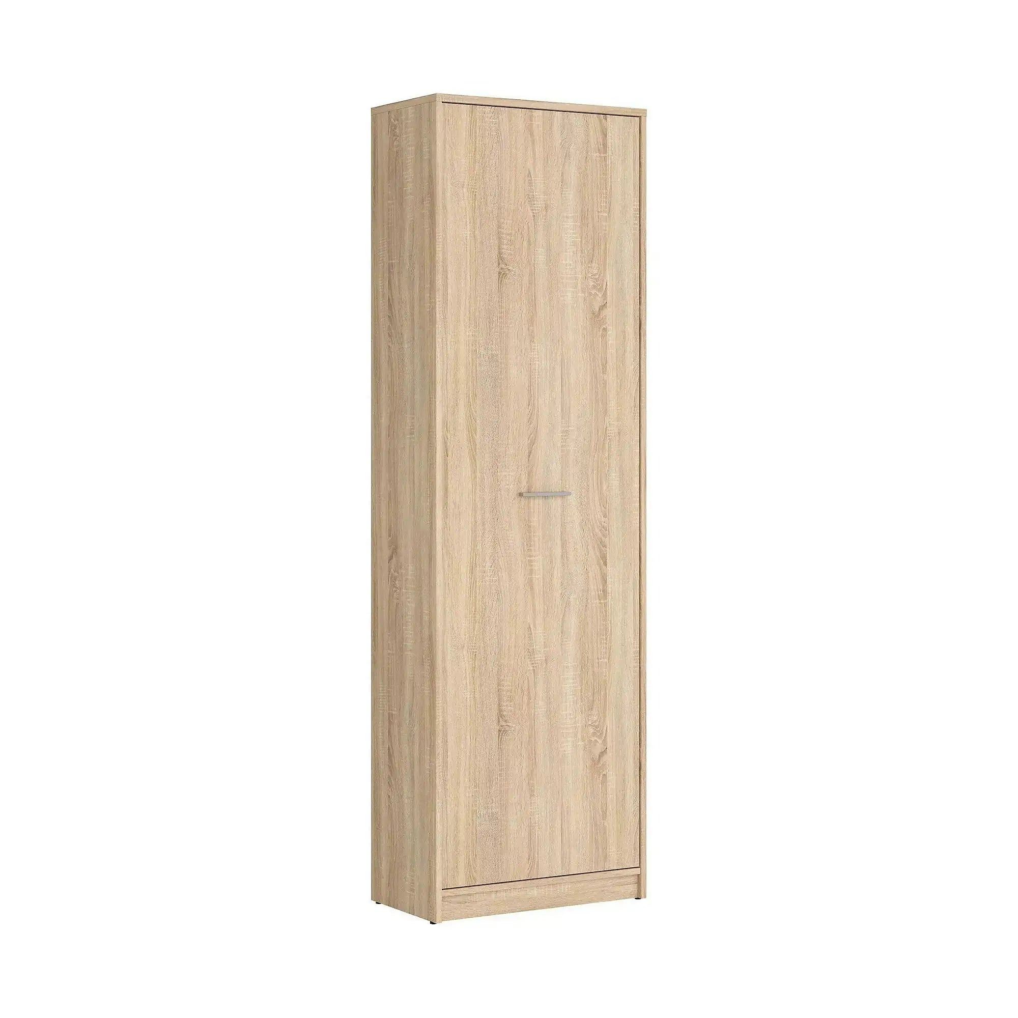 Dulap NEPO PLUS, stejar sonoma, PAL, cu o usa, 60x34x197 cm