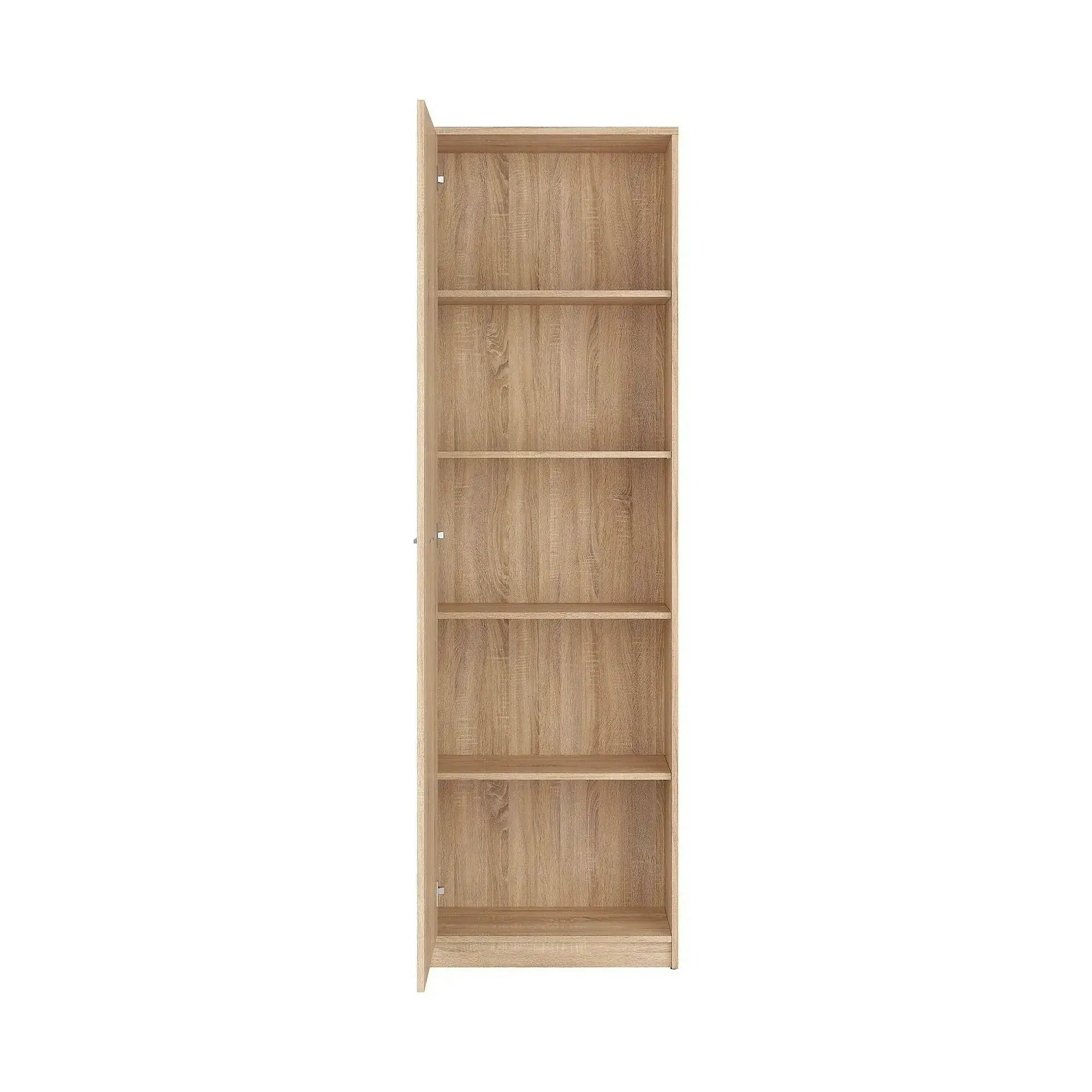 Dulap NEPO PLUS, stejar sonoma, PAL, cu o usa, 60x34x197 cm