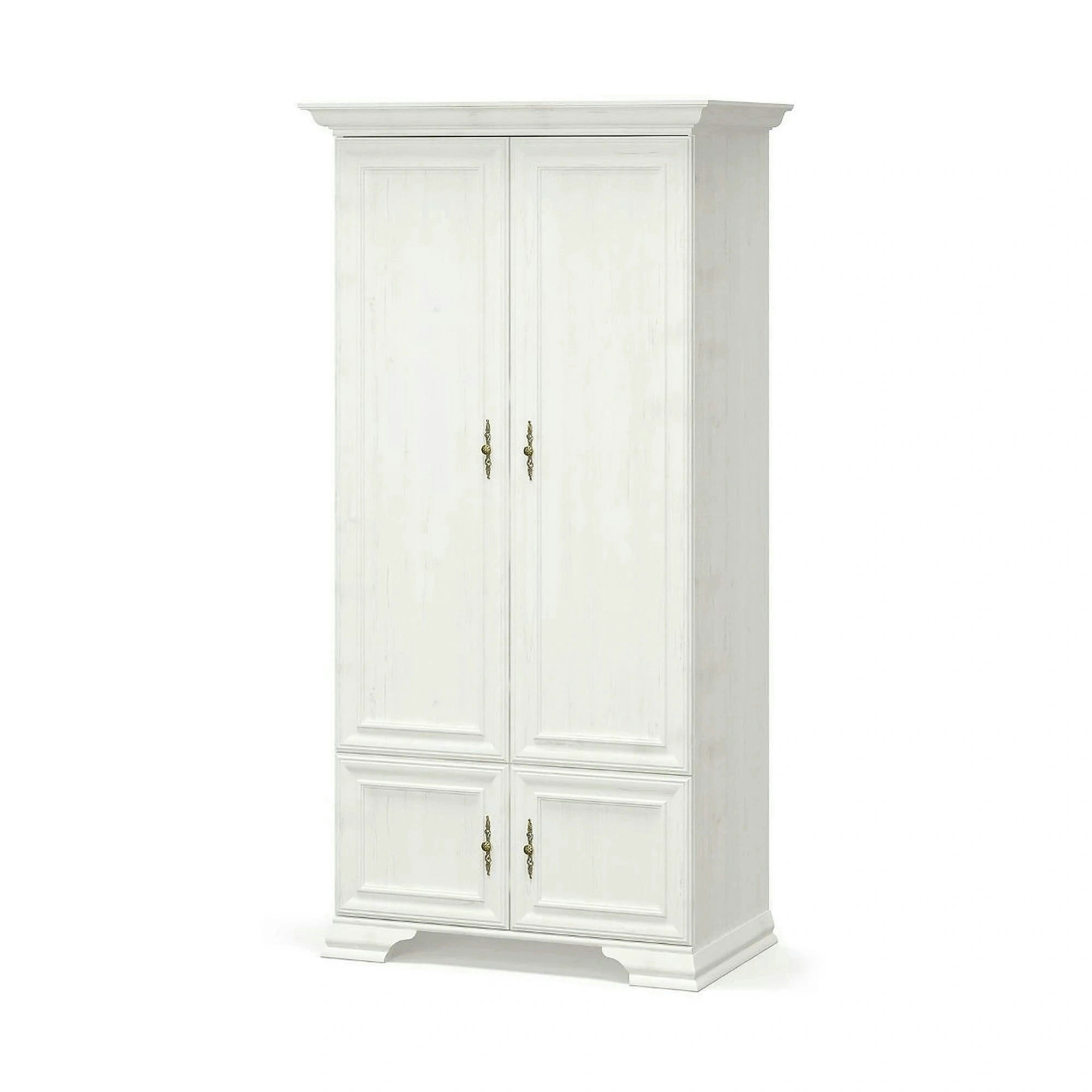 Dulap pin alb anderson IRYS, PAL laminat, cu 4 usi, 101x62x198 cm