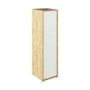 Dulap RIOMA TYP 20, stejar artisan/alb, DTD laminat, cu o usa, 50x55x183 cm