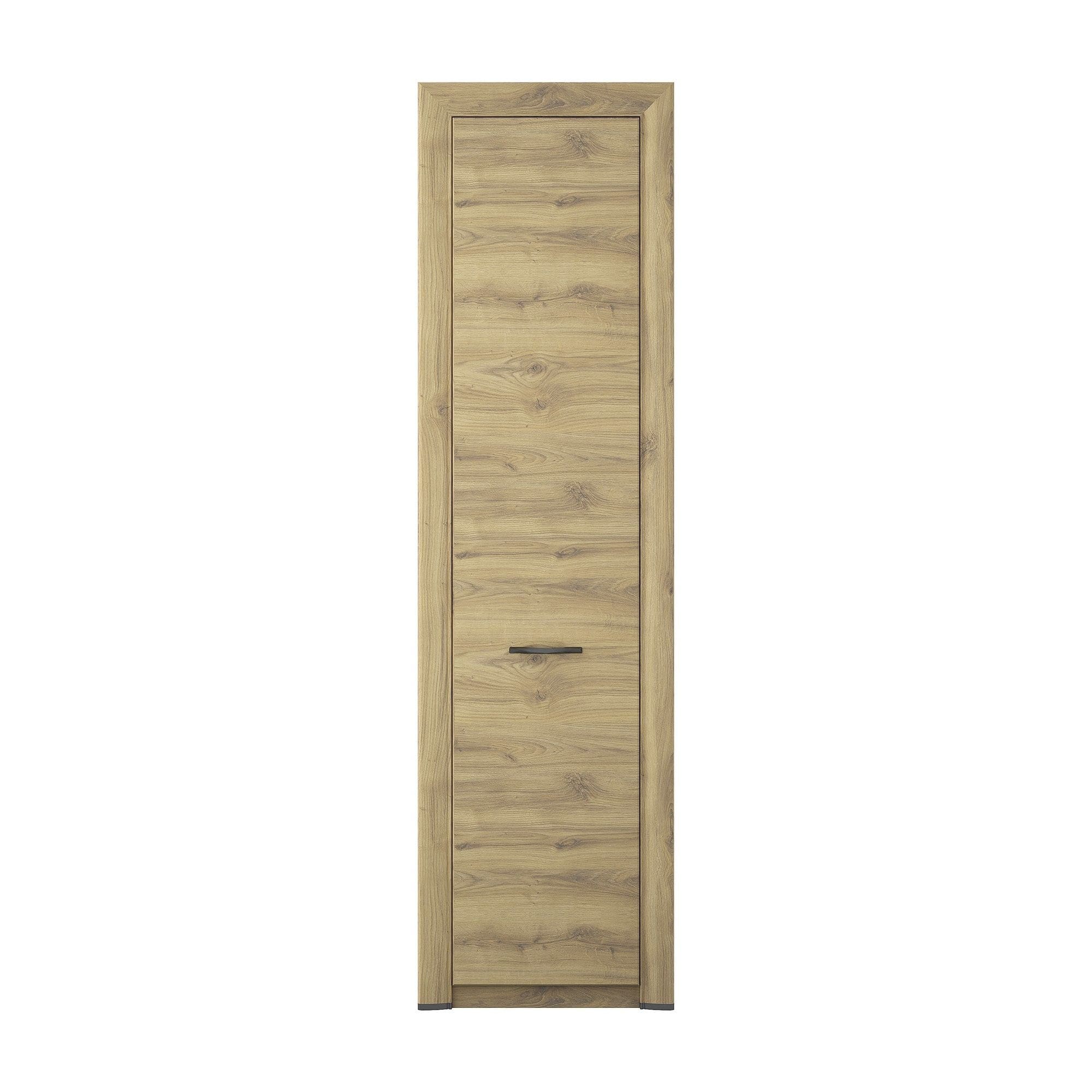 Dulap SAPORI, stejar navarra, PAL laminat, cu o usa, 60x36x217 cm
