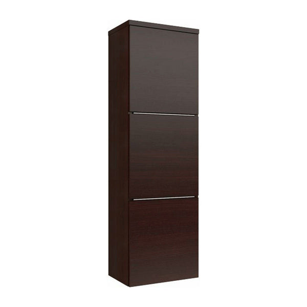 Dulap suspendat MASON, wenge, PAL laminat, cu 3 usi, 30x31x110 cm