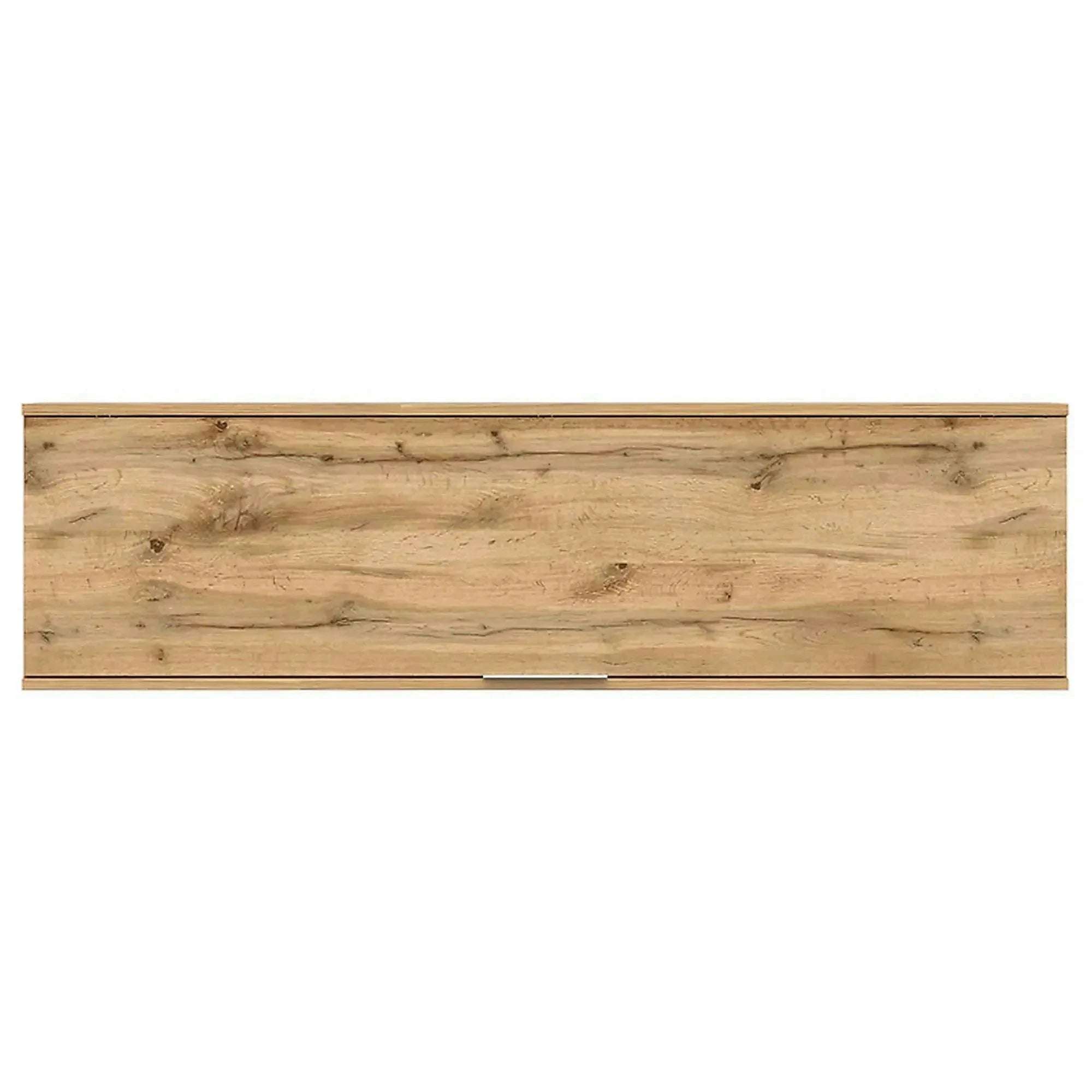 Dulap suspendat ZELE, stejar wotan, PAL laminat, 135x31x37 cm