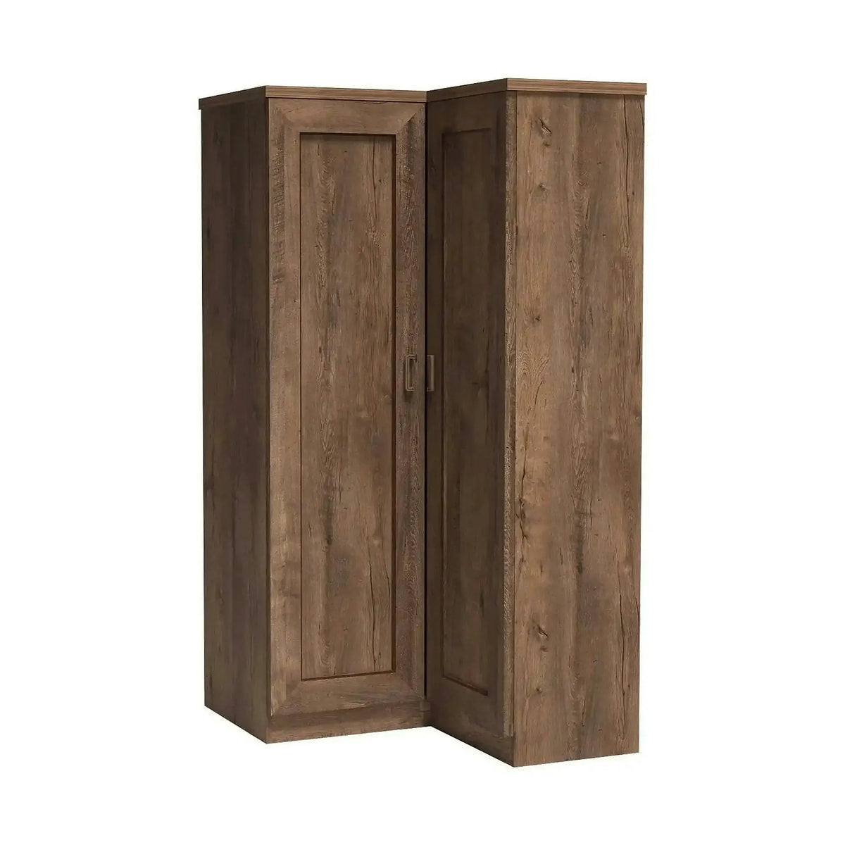 Dulap TEDY Typ T25, stejar lefkas, PAL melaminat, cu 2 usi, 110x95x190 cm