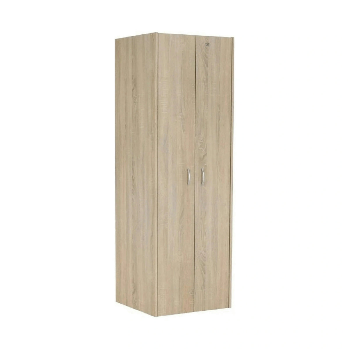 Dulap TEMPO ASISTENT NEW 005, stejar sonoma, PAL melaminat, cu 2 usi, 57x55x175 cm