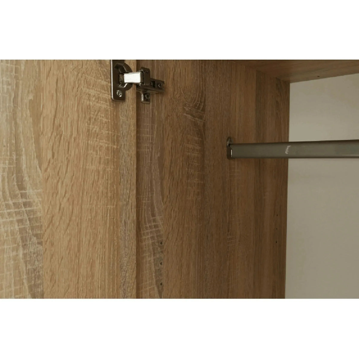 Dulap TEMPO ASISTENT NEW 005, stejar sonoma, PAL melaminat, cu 2 usi, 57x55x175 cm