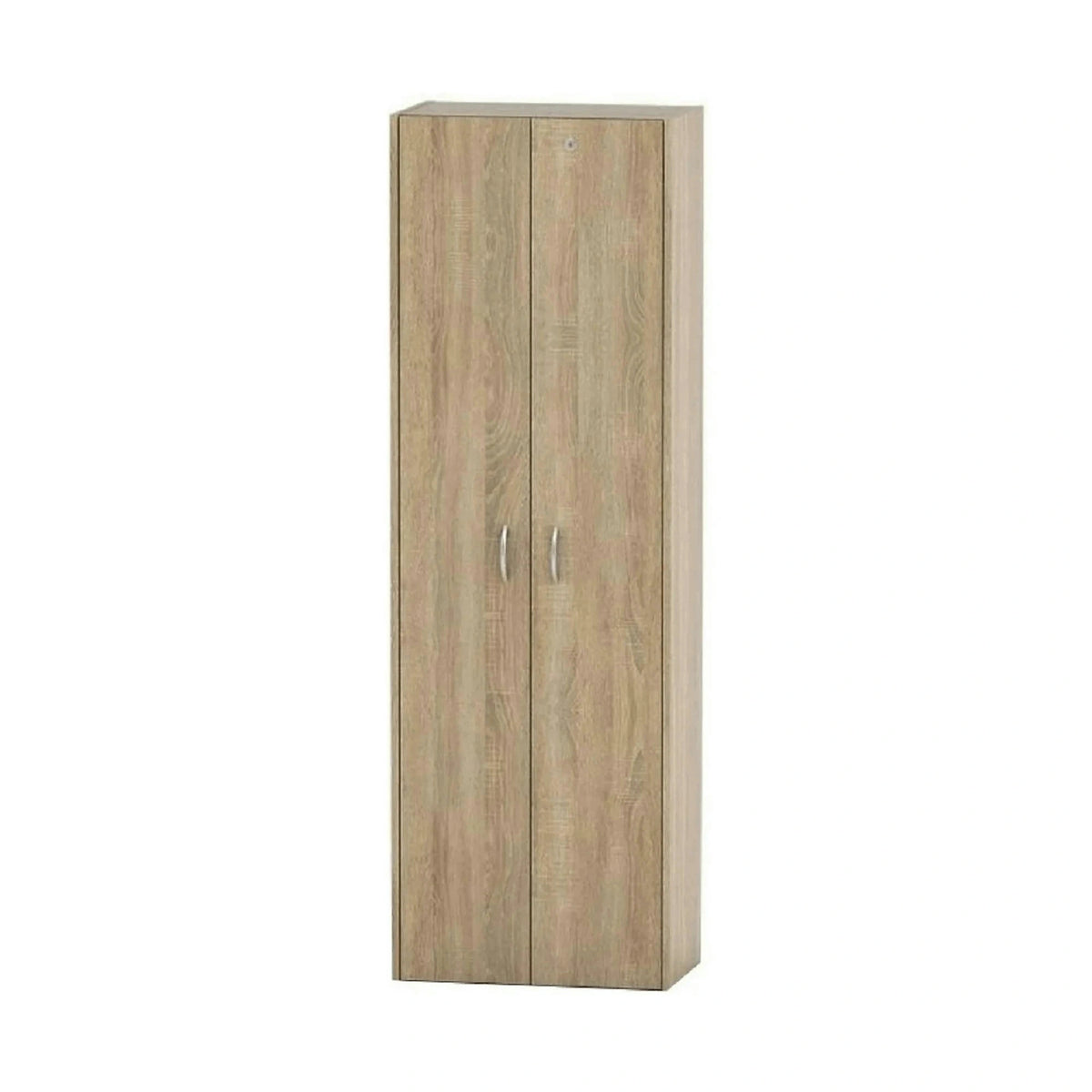 Dulap TEMPO ASISTENT NEW 007, stejar sonoma, PAL melaminat, cu 2 usi, 57x34x175 cm