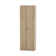 Dulap TEMPO ASISTENT NEW 007, stejar sonoma, PAL melaminat, cu 2 usi, 57x34x175 cm