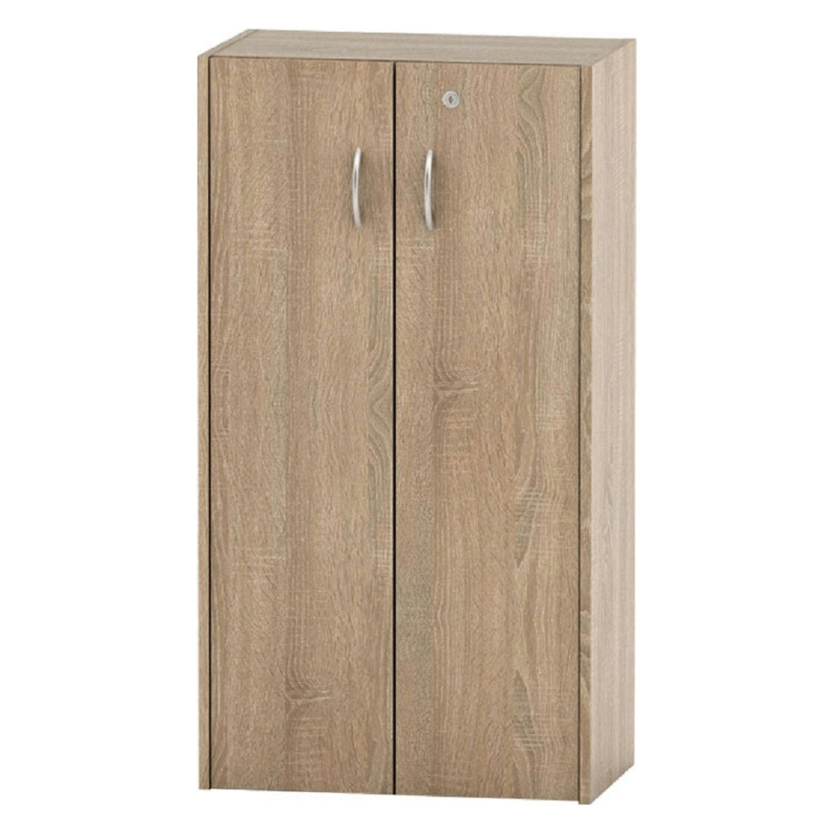 Dulap TEMPO ASISTENT NEW 034, stejar sonoma, DTD laminat, cu 2 usi, 57x34x106 cm