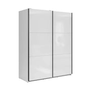 Dulap TETRIX, alb, PAL, cu 2 usi, 154x60x196 cm