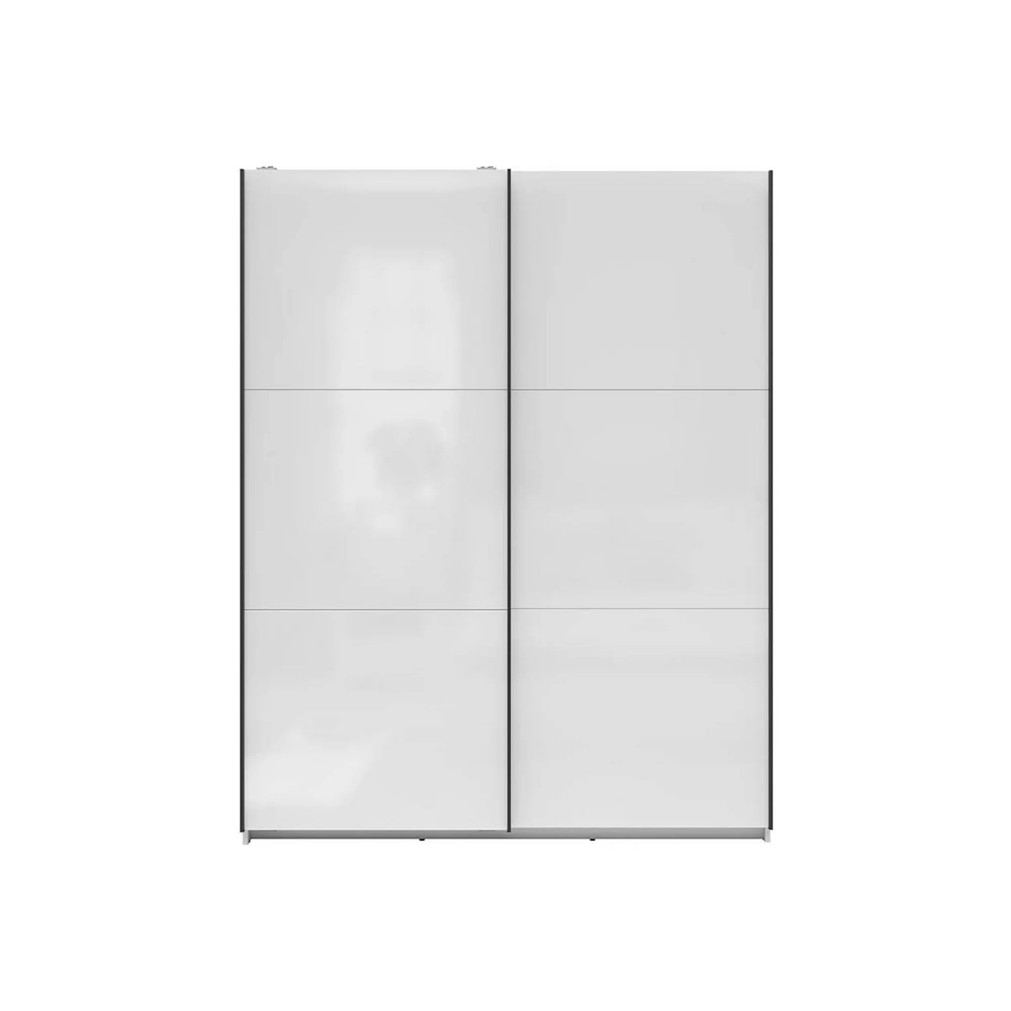 Dulap TETRIX, alb, PAL, cu 2 usi, 154x60x196 cm