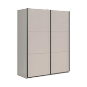 Dulap TETRIX, casmir, PAL, cu 2 usi, 154x60x196 cm