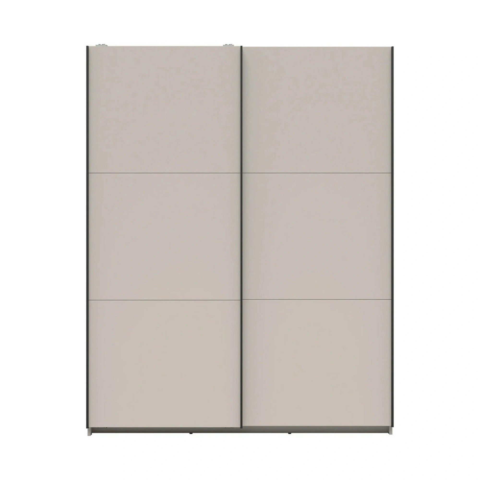 Dulap TETRIX, casmir, PAL, cu 2 usi, 154x60x196 cm