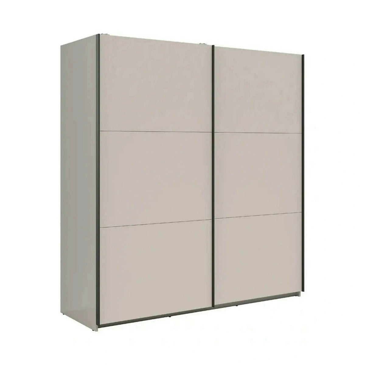 Dulap TETRIX, casmir, PAL, cu 2 usi, 183x60x196 cm