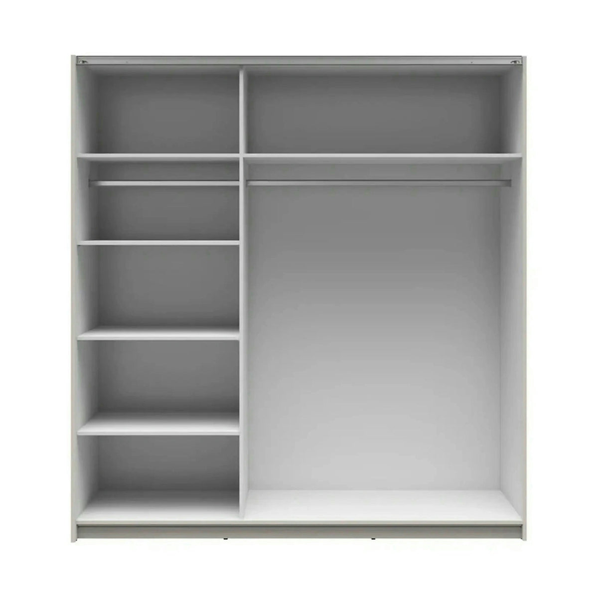 Dulap TETRIX, casmir, PAL, cu 2 usi, 183x60x196 cm