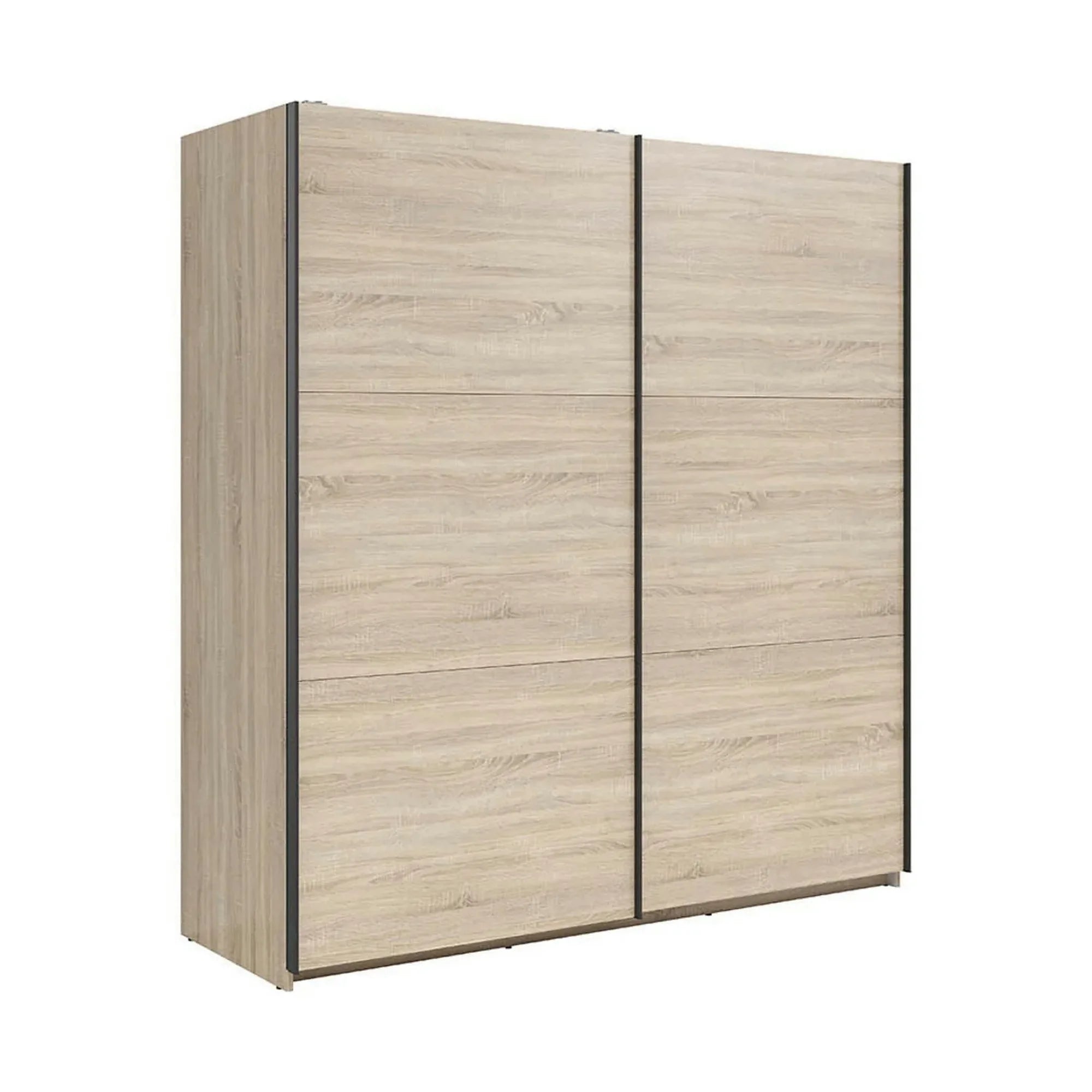 Dulap TETRIX, stejar sonoma, PAL, cu 2 usi, 183x60x196 cm