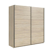 Dulap TETRIX, stejar sonoma, PAL, cu 2 usi, 183x60x196 cm