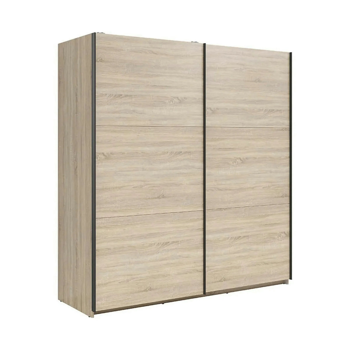 Dulap TETRIX, stejar sonoma, PAL, cu 2 usi, 183x60x196 cm