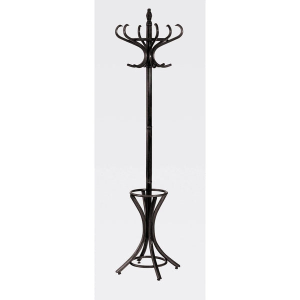 Cuier pom W33, negru, otel, 30x176 cm
