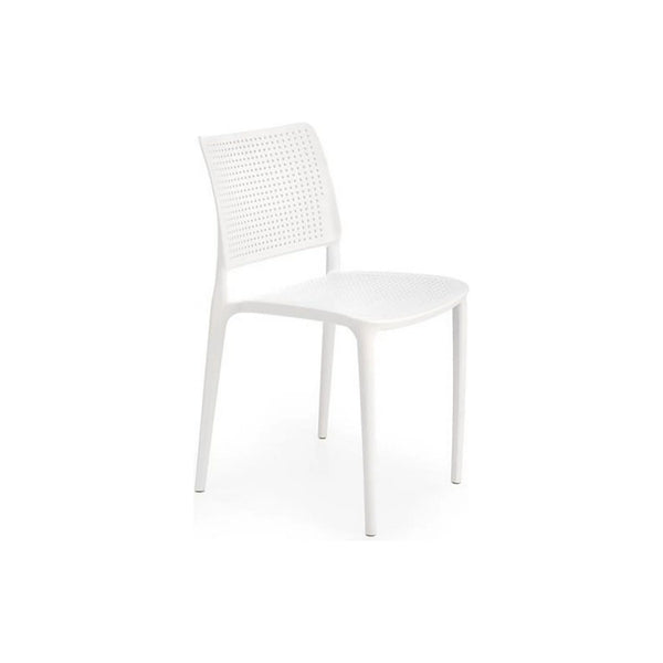 Scaun K514, alb, polipropilena, 42x55x79 cm