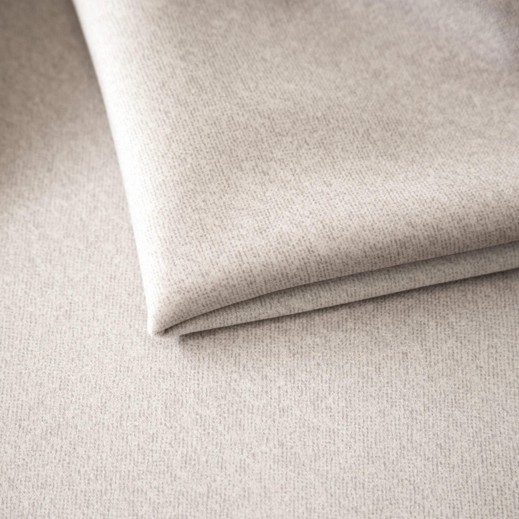 Canapea extensibila GANDI 160, stofa catifelata bej - Element 17, Gama Premium, cu tetiere reglabile, 227x102x95 cm