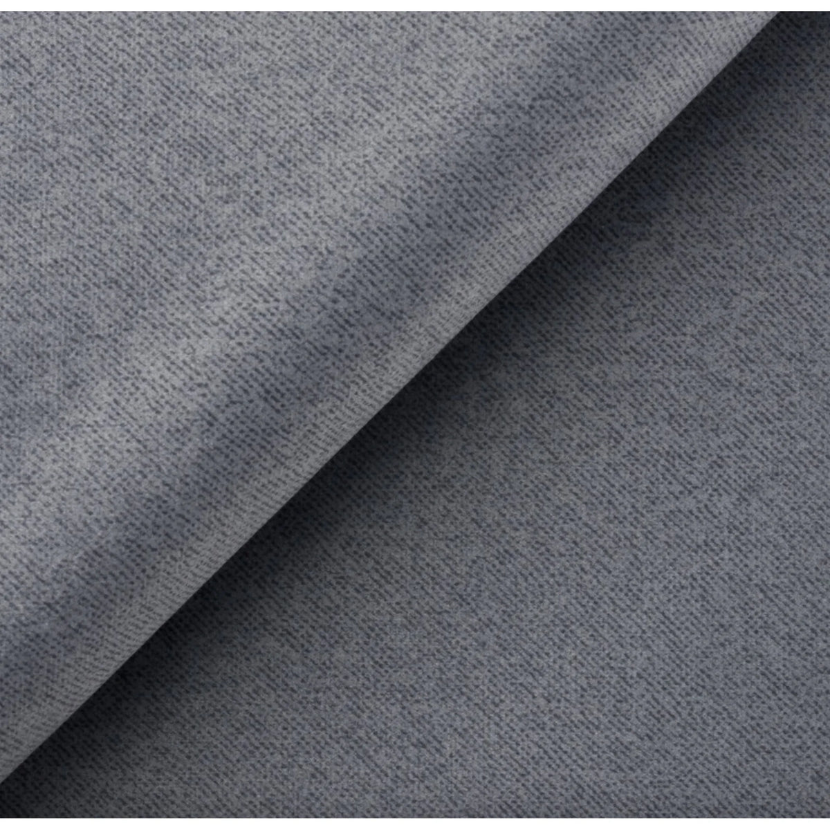 Canapea extensibila GENF, stofa catifelata gri - Element 23, cu lada depozitare, 247x103x90 cm