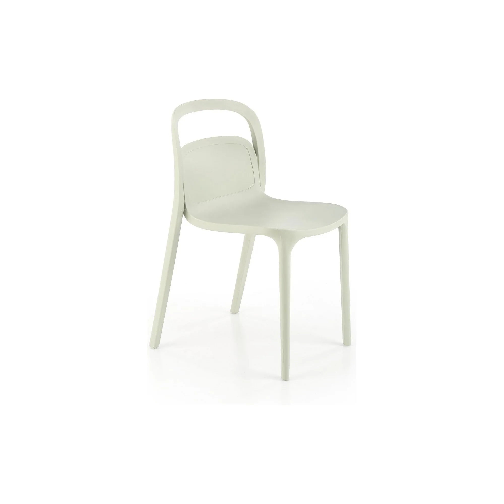 Scaun K490, verde menta, polipropilena, 46x55x80 cm
