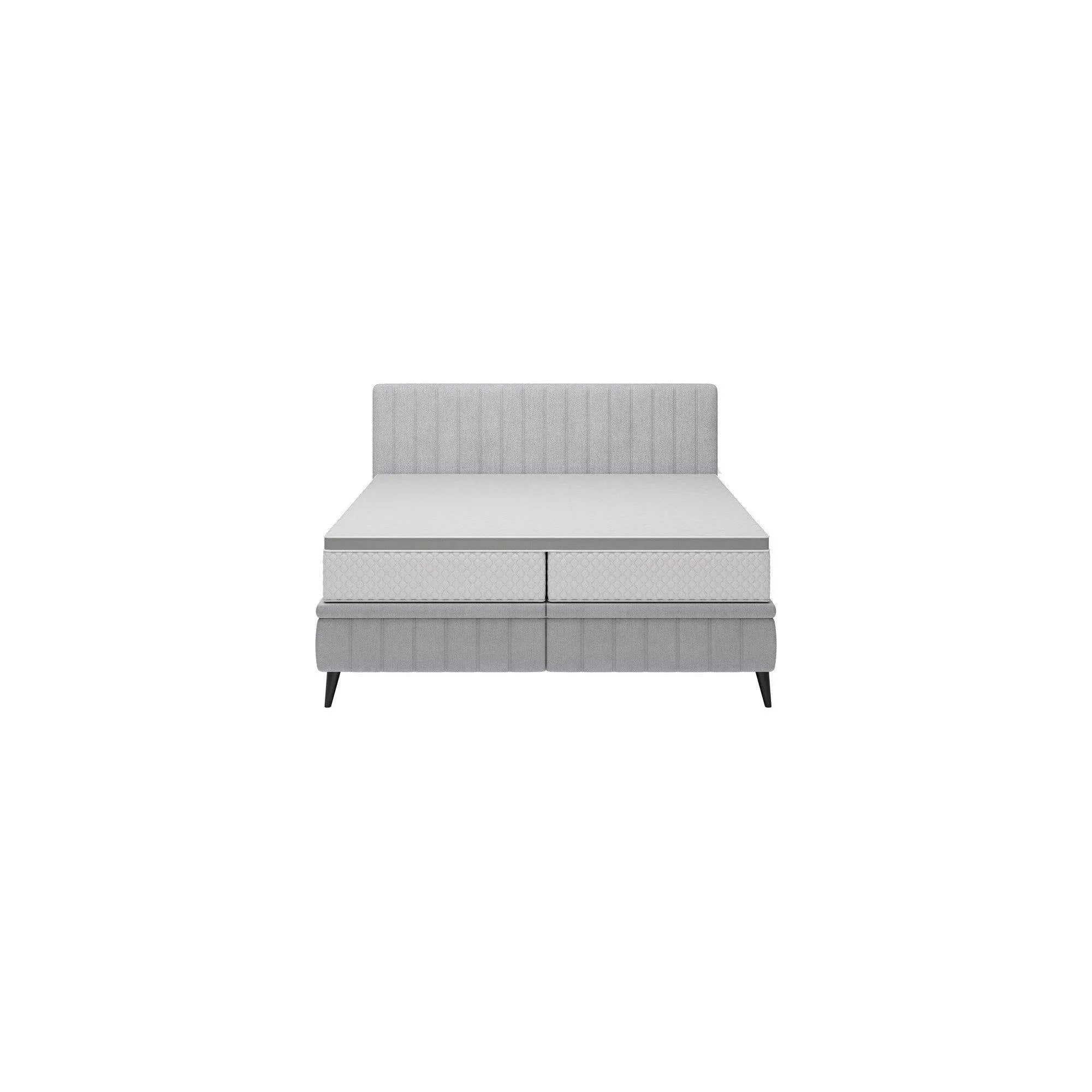 Pat CAYA 160x200, personalizabil materiale gama Ofera Avantaj, cu suport saltea, 2 lazi pentru depozitare si pistoane pe gaz