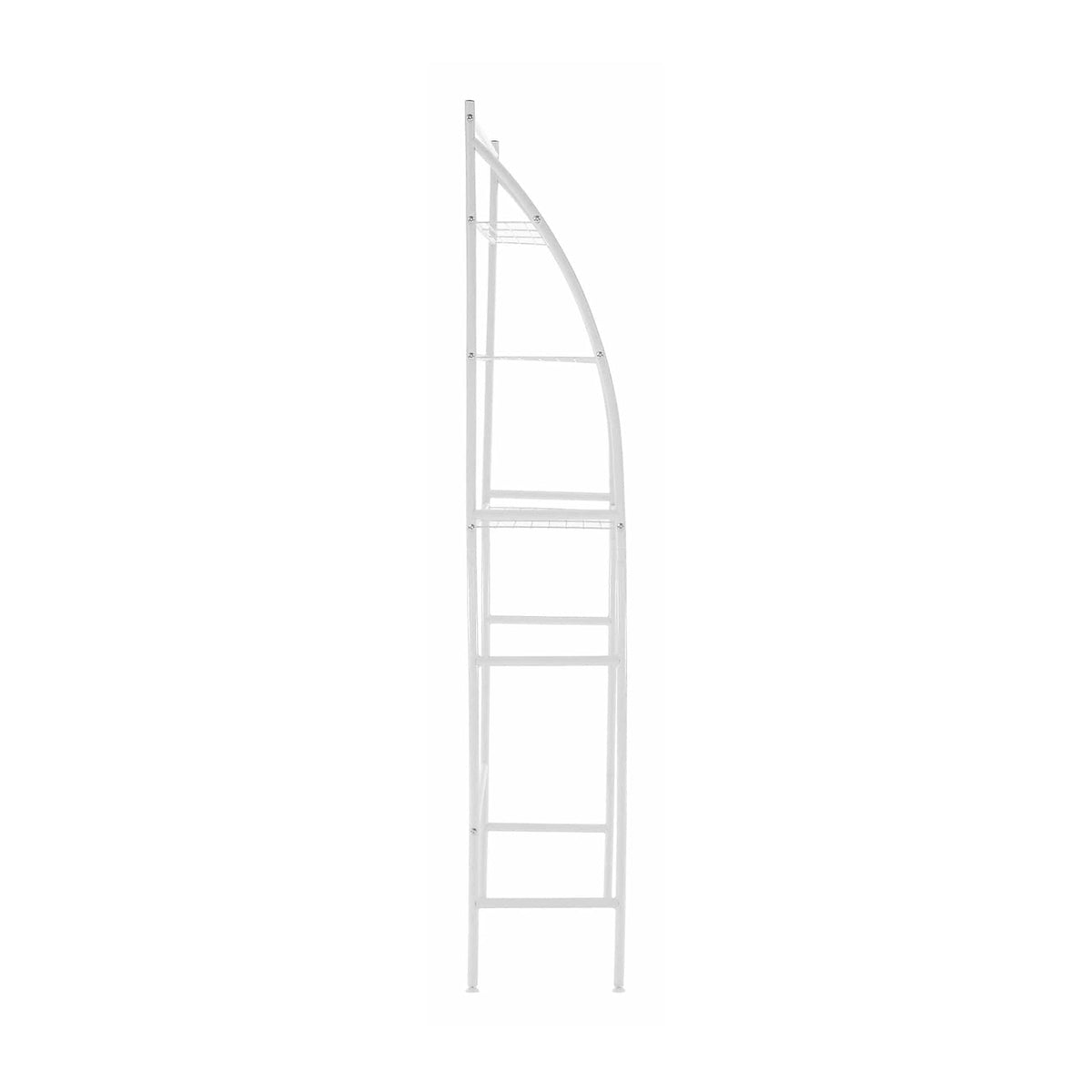 Etajera baie VIMERA, alb, metal, 69x30x166 cm