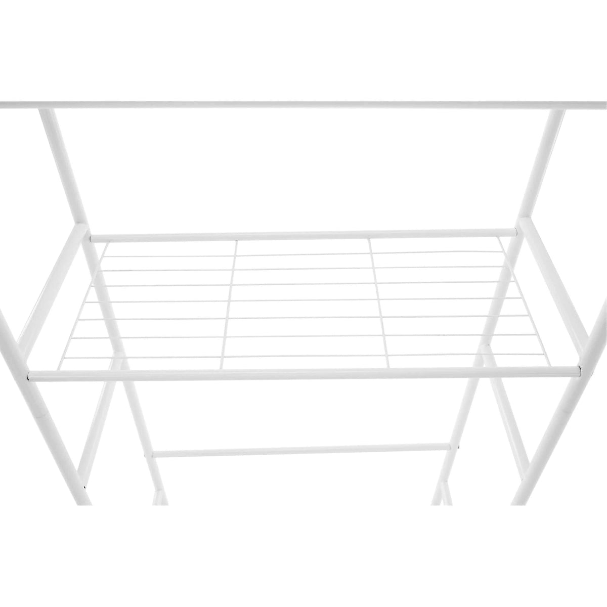 Etajera baie VIMERA, alb, metal, 69x30x166 cm