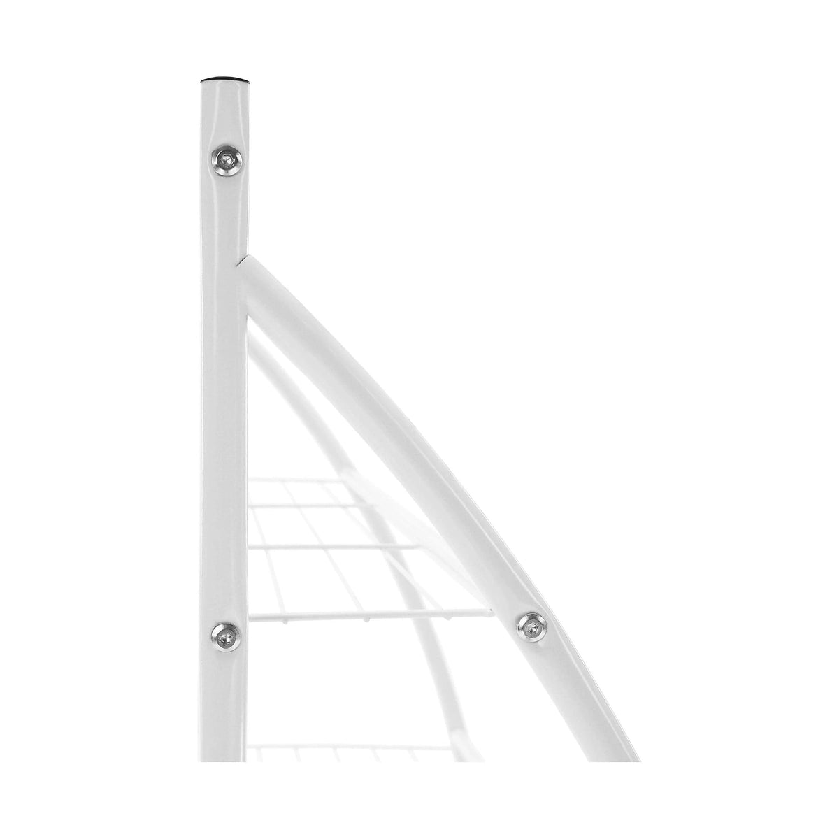 Etajera baie VIMERA, alb, metal, 69x30x166 cm