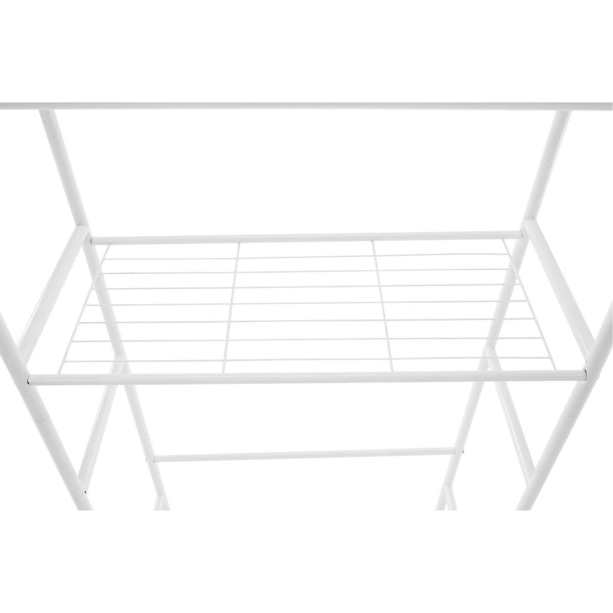 Etajera baie VIMERA, alb, metal, 69x30x166 cm