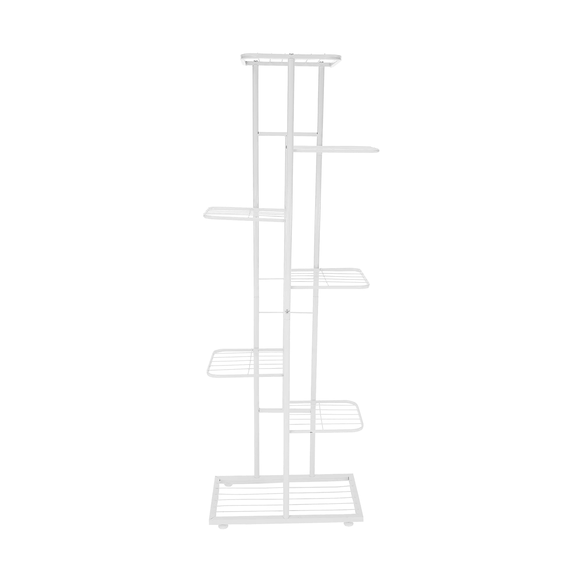 Etajera BAMIR TIP 2, alb, metal, 43x22x126 cm