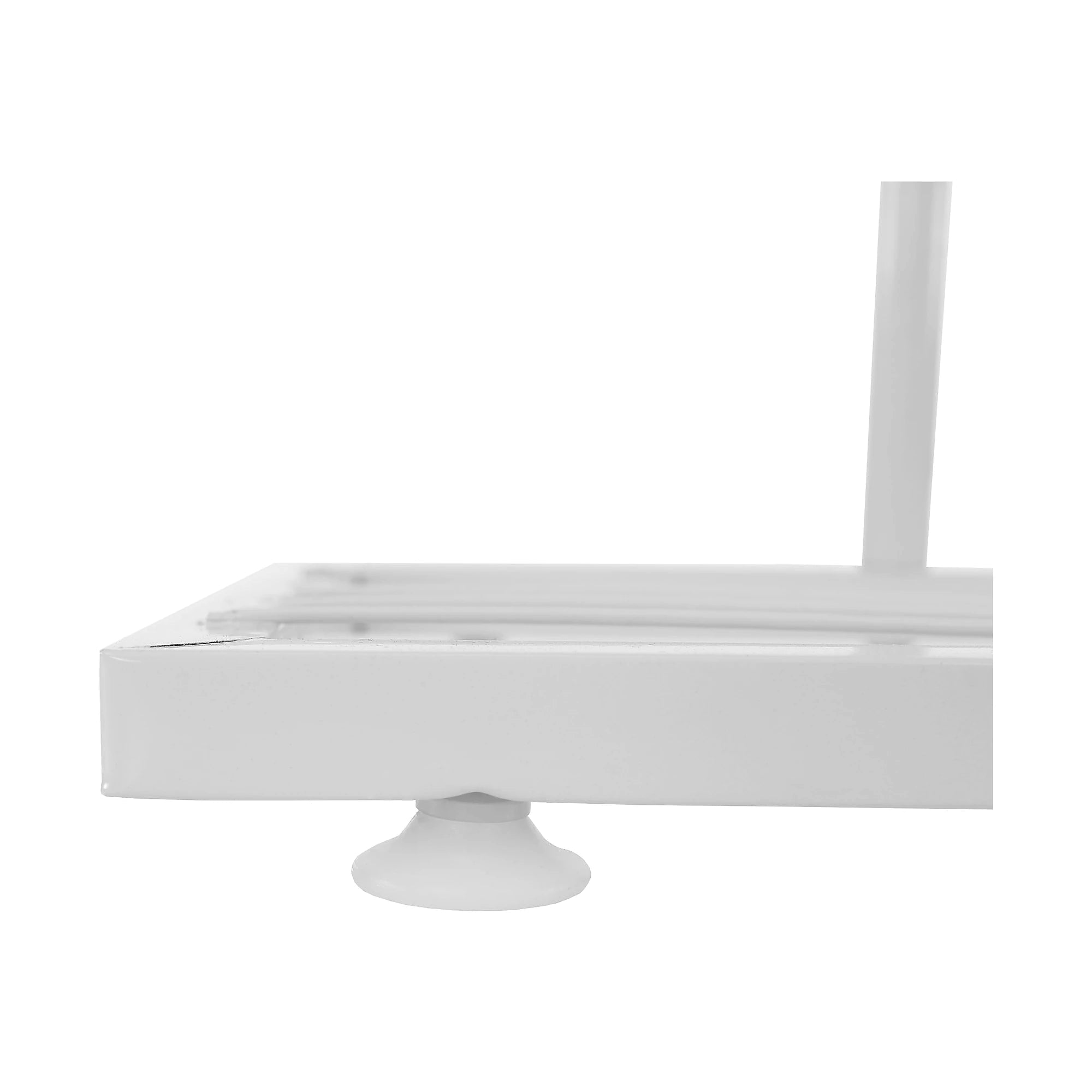 Etajera BAMIR TIP 2, alb, metal, 43x22x126 cm