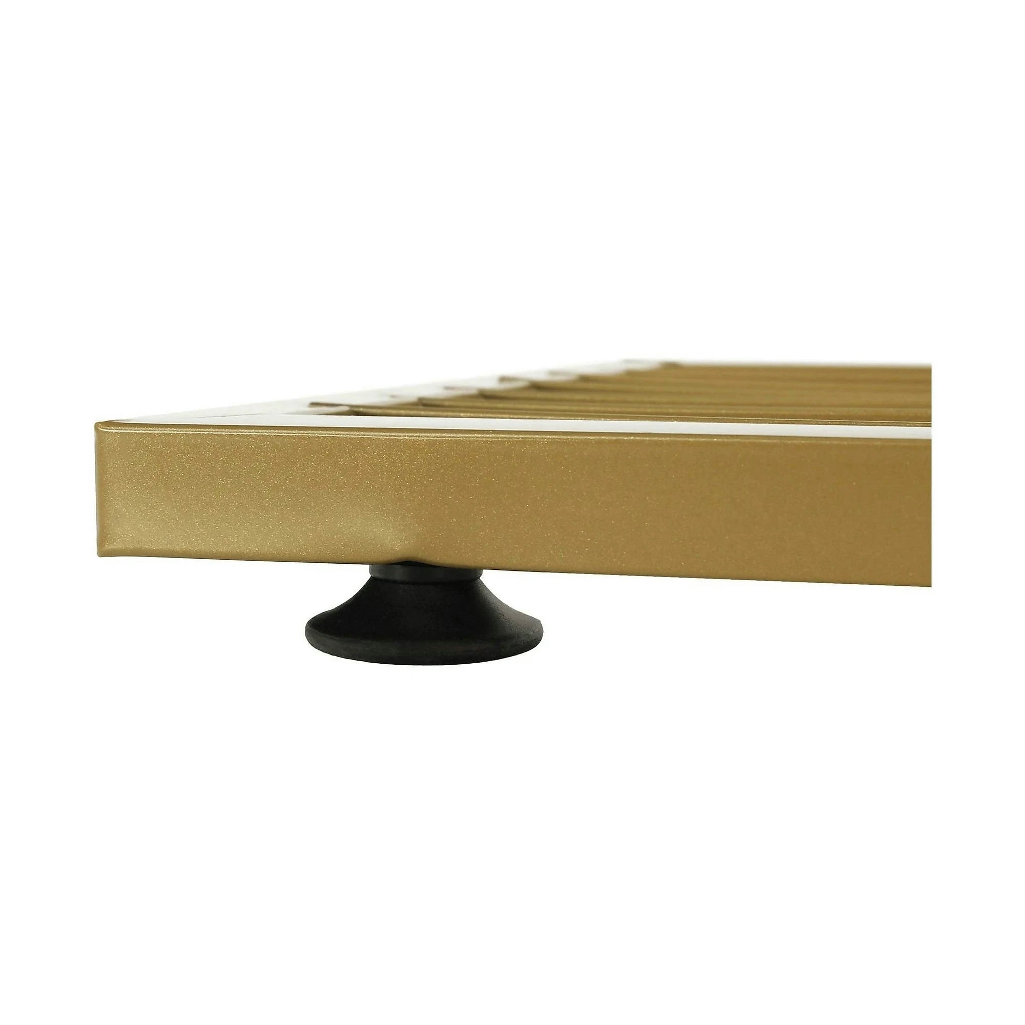 Etajera BAMIR TIP 3, auriu, metal, 44x22x108 cm