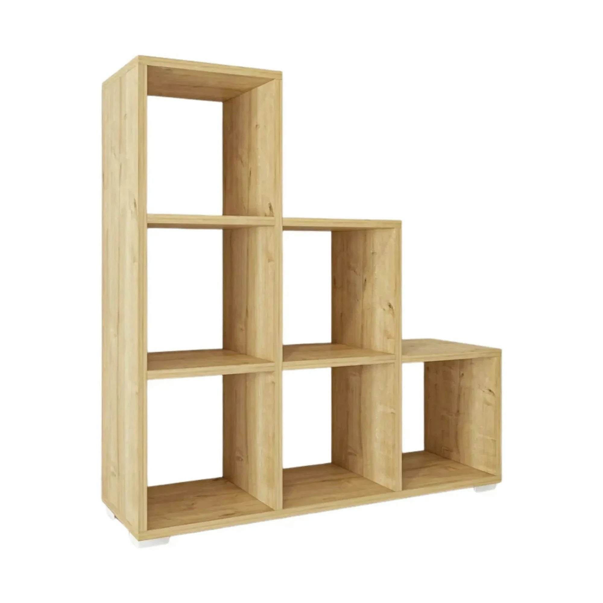 Etajera C007, stejar, PAL melaminat, 90x30x97 cm