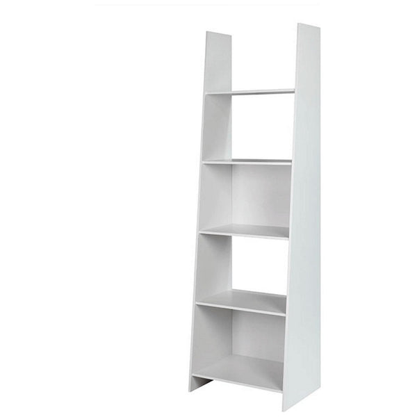 Etajera DEKATO, alb, DTD laminat, 54x38x186 cm