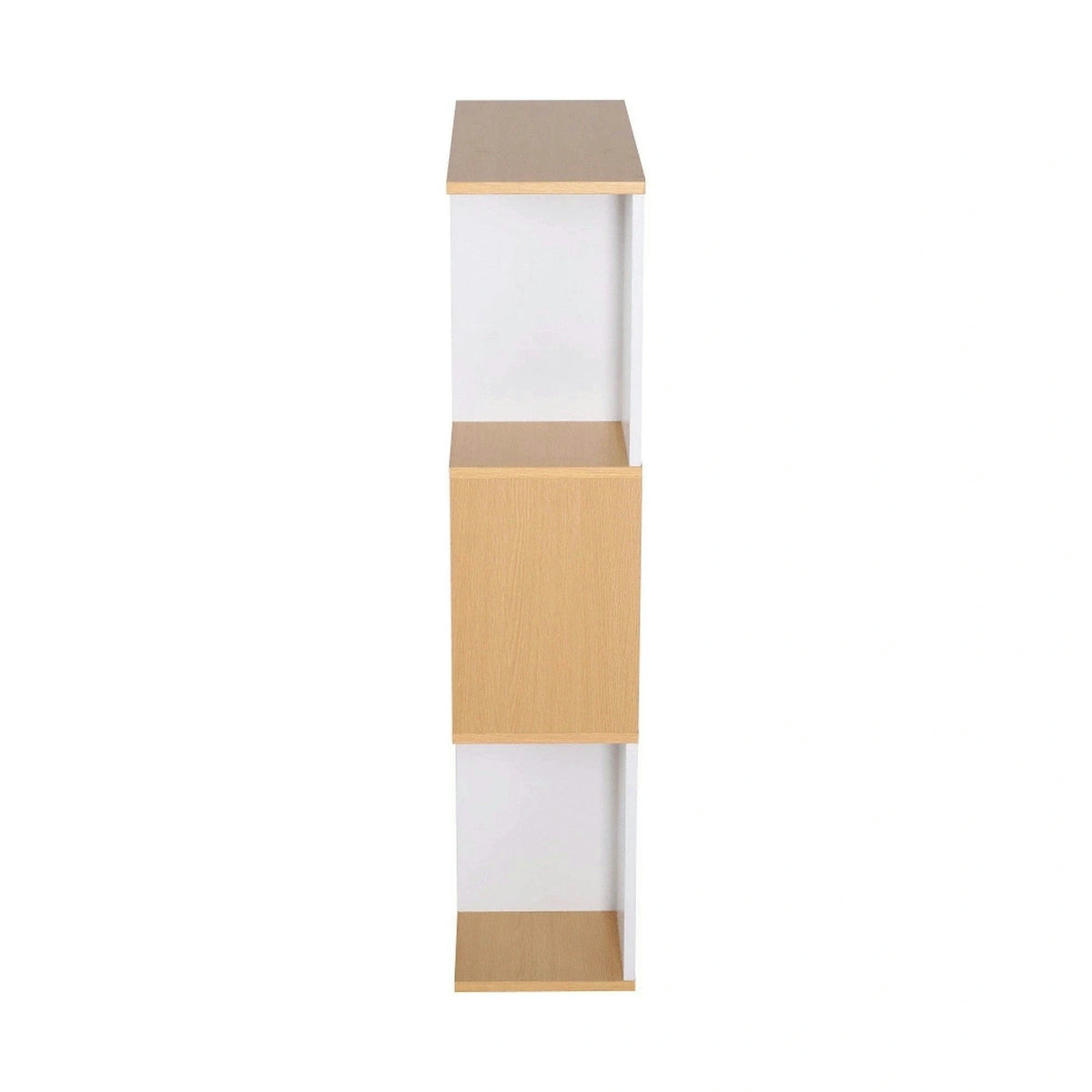 Etajera ERDEM NEW TYP 1, stejar natural/alb, DTD, 60x24x108 cm