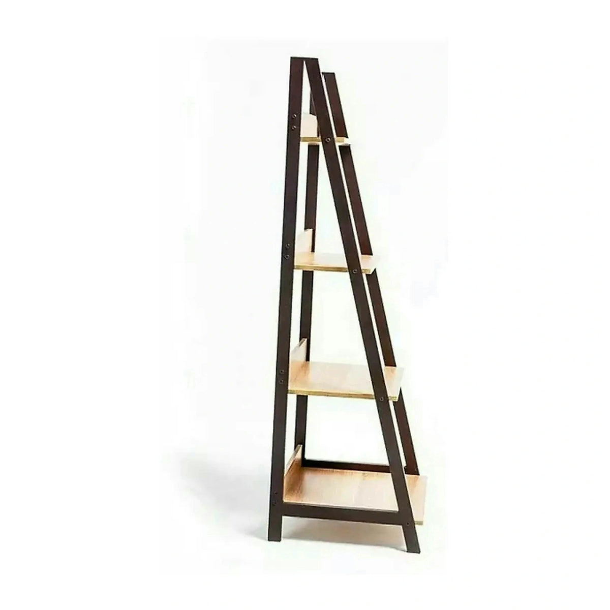 Etajera MATIS A, stejar/negru, 52x48x147 cm