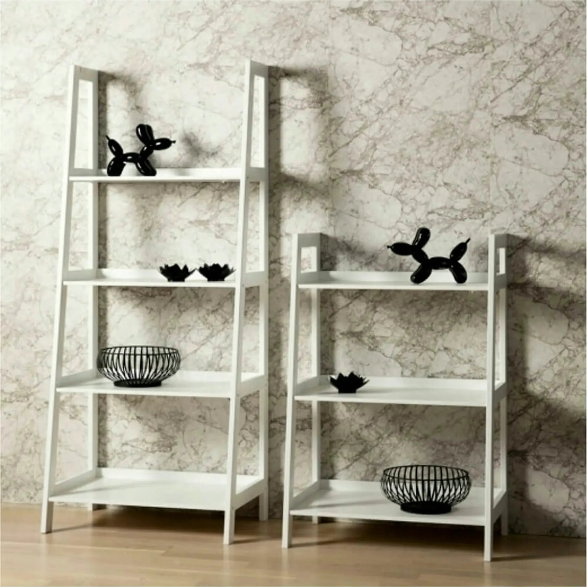 Etajera REON TYP 1, alb, 63x36x78 cm