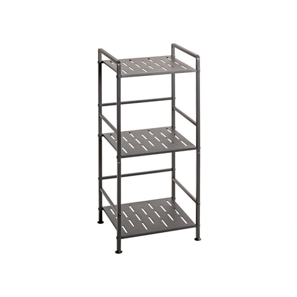 Etajera UMBRO, gri antracit, metal, 33x28x74 cm