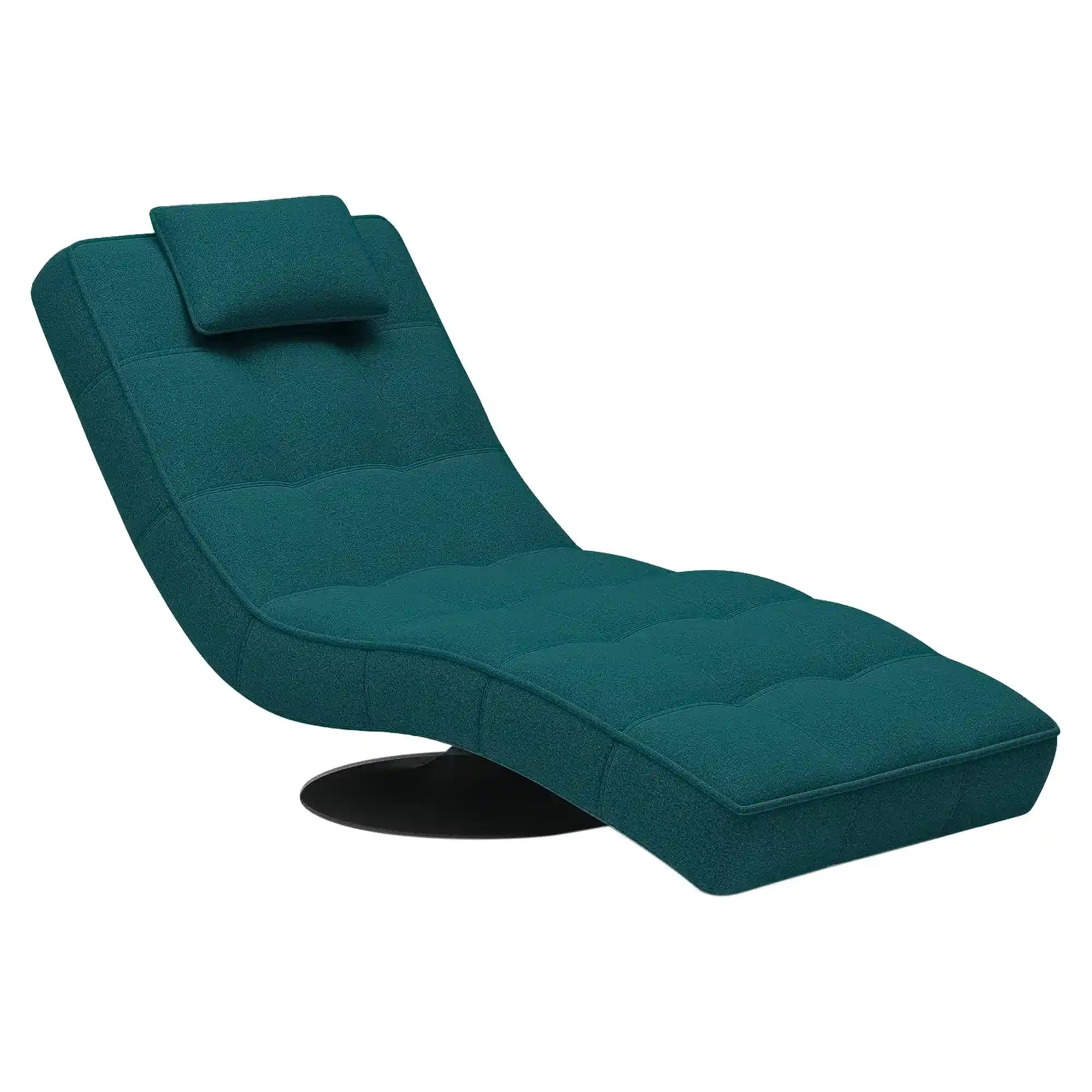 Sezlong rotativ LEXI, personalizabil materiale gama Oferta Avantaj, pernuta decorativa, 74x162x86 cm