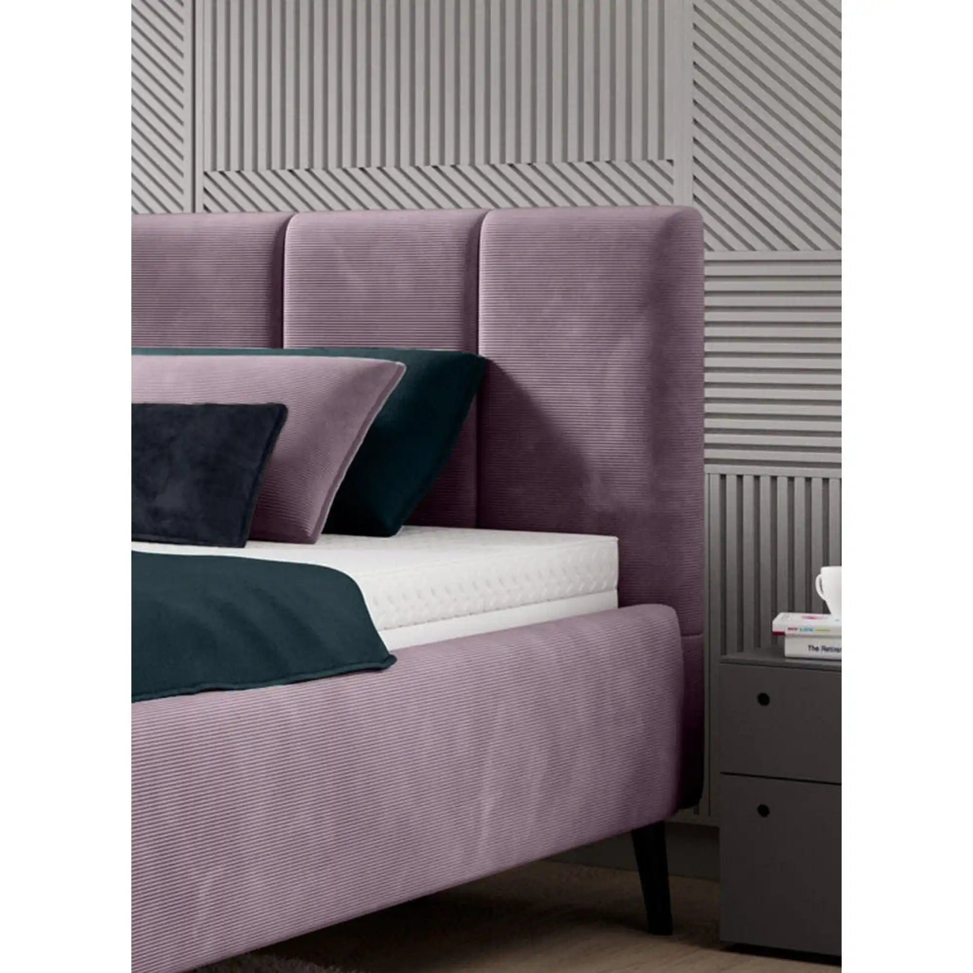 Pat RIVA SR 140x200, personalizabil materiale gama Premium, cu suport saltea si sistem de reglare